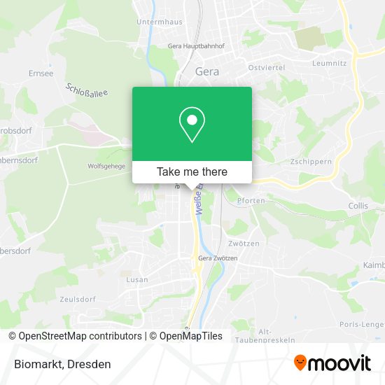 Карта Biomarkt