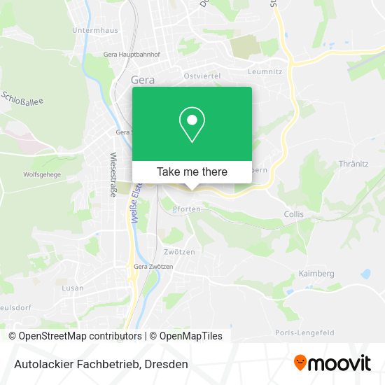 Карта Autolackier Fachbetrieb