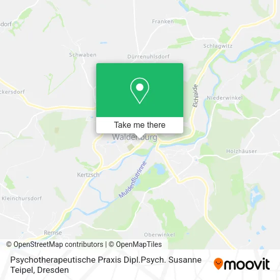 Карта Psychotherapeutische Praxis Dipl.Psych. Susanne Teipel