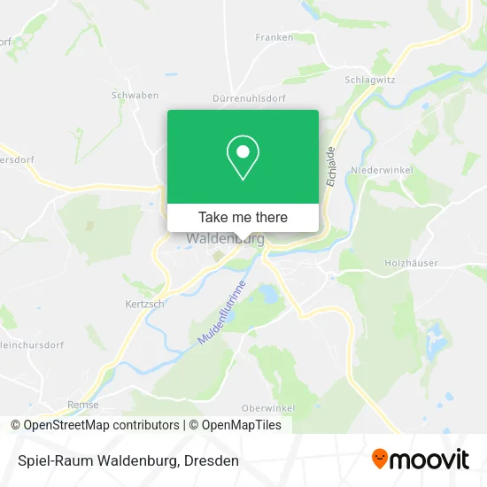 Карта Spiel-Raum Waldenburg