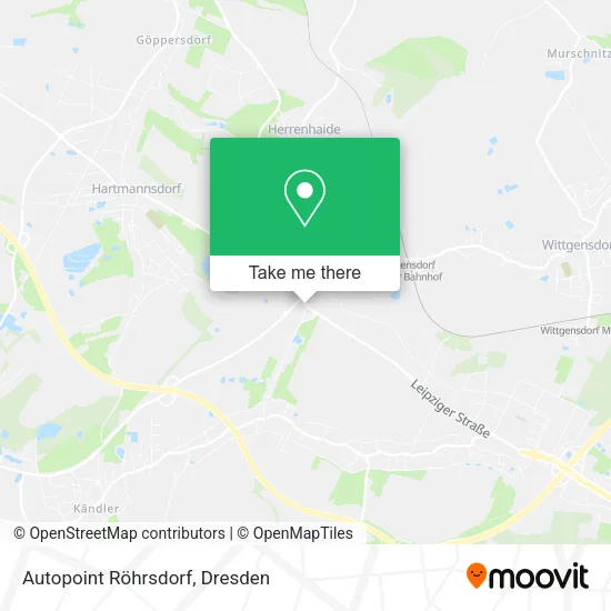 Карта Autopoint Röhrsdorf