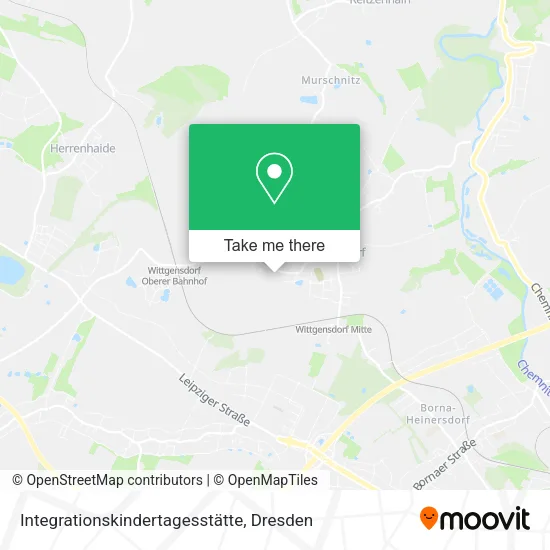 Карта Integrationskindertagesstätte