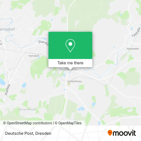 Карта Deutsche Post