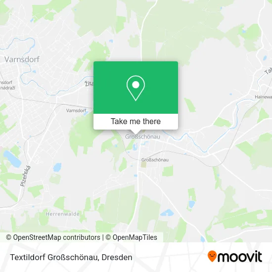 Карта Textildorf Großschönau