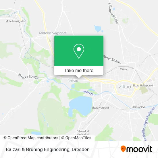 Карта Balzari & Brüning Engineering