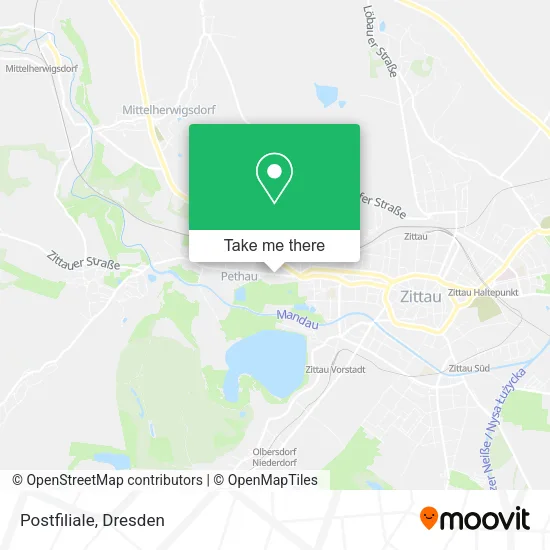 Карта Postfiliale