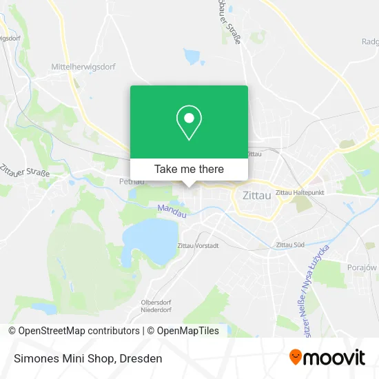 Карта Simones Mini Shop