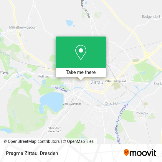 Карта Pragma Zittau
