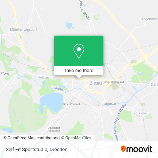 Карта Self Fit Sportstudio