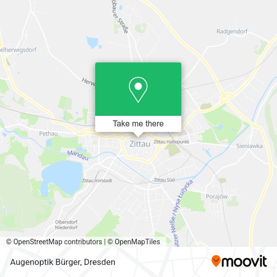 Карта Augenoptik Bürger