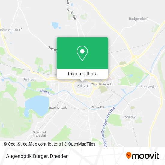 Карта Augenoptik Bürger