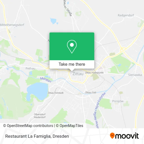 Ristorante la Famiglia map