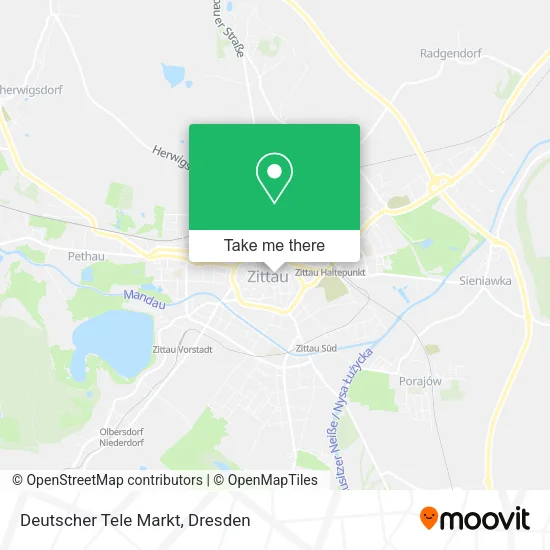 Карта Deutscher Tele Markt