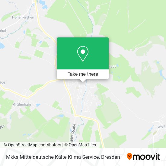 Карта Mkks Mitteldeutsche Kälte Klima Service