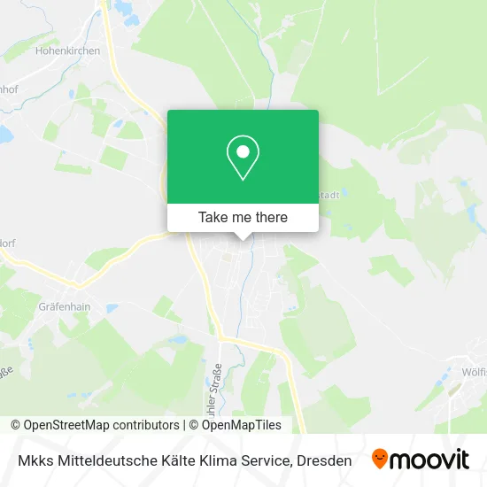 Карта Mkks Mitteldeutsche Kälte Klima Service