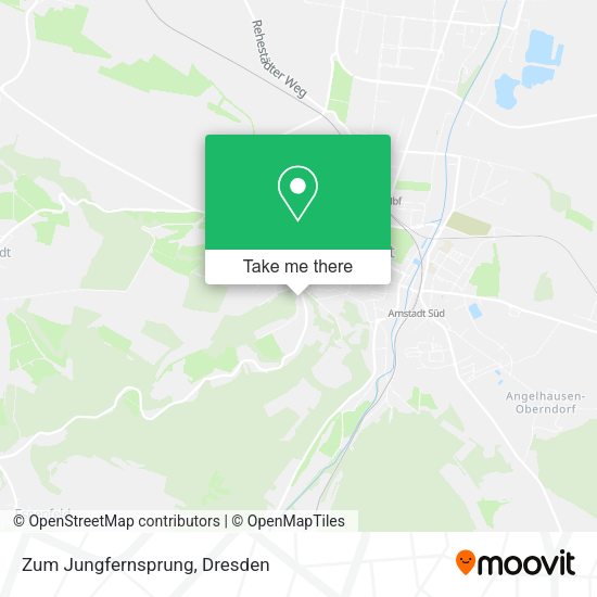 Карта Zum Jungfernsprung