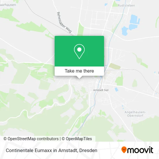 Карта Continentale Eumaxx in Arnstadt