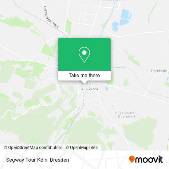 Карта Segway Tour Köln