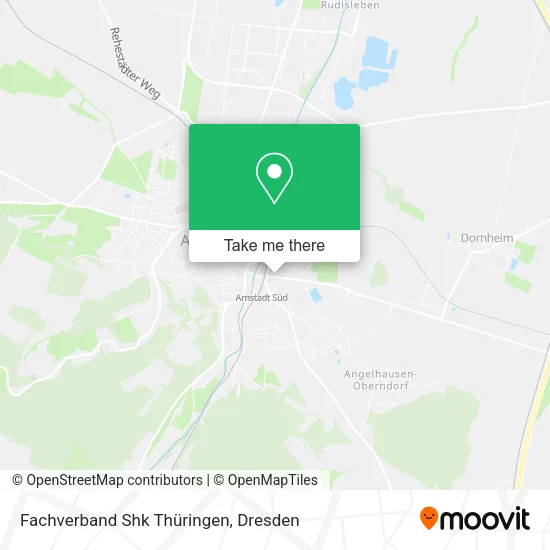 Карта Fachverband Shk Thüringen