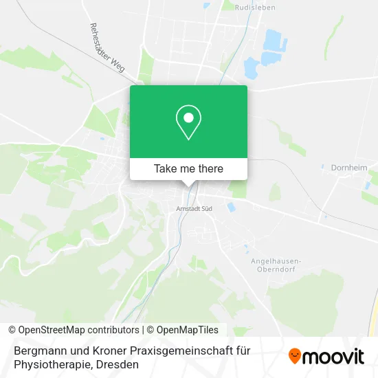 Карта Bergmann und Kroner Praxisgemeinschaft für Physiotherapie