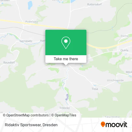 Ridaktiv Sportswear map