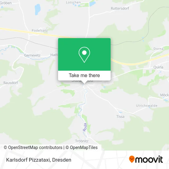 Карта Karlsdorf Pizzataxi