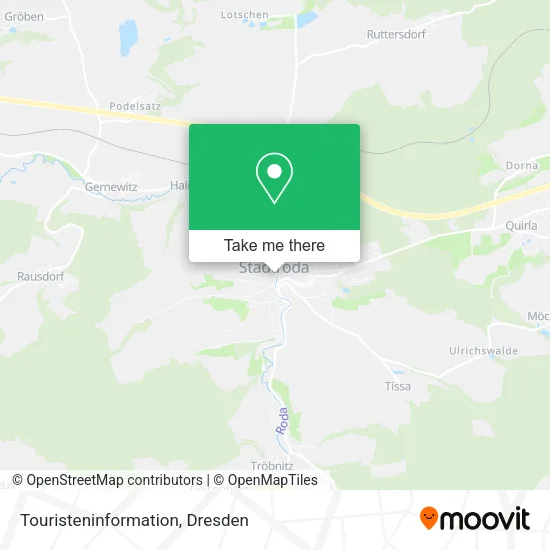 Карта Touristeninformation