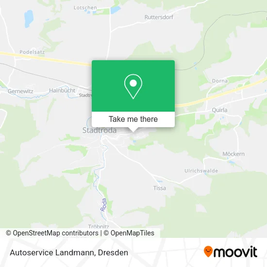 Autoservice Landmann map