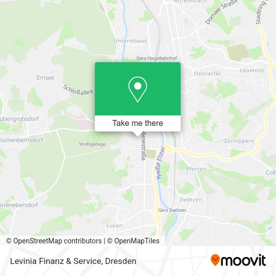 Карта Levinia Finanz & Service
