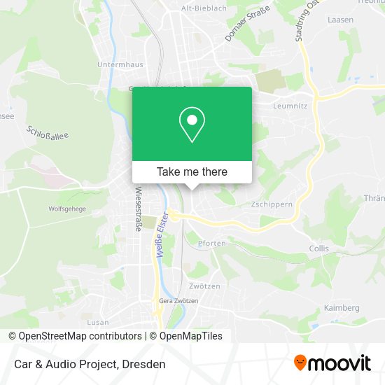 Карта Car & Audio Project