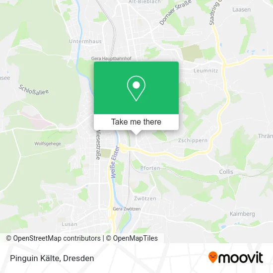 Карта Pinguin Kälte