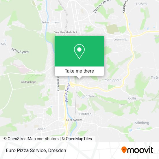 Карта Euro Pizza Service