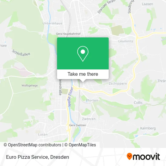 Карта Euro Pizza Service
