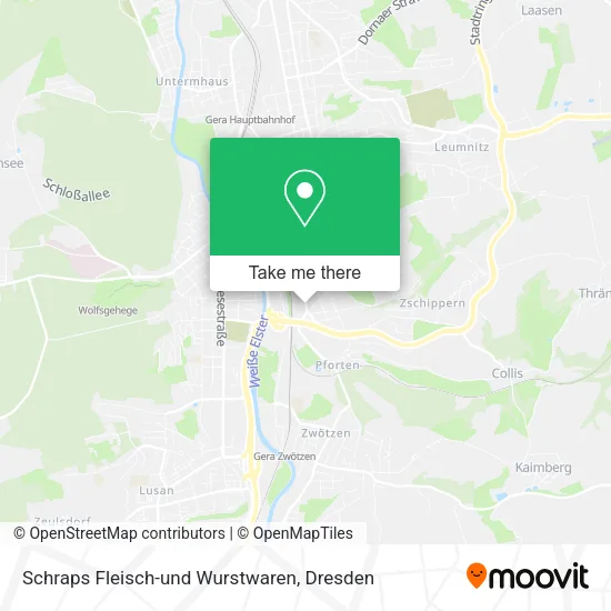 Карта Schraps Fleisch-und Wurstwaren