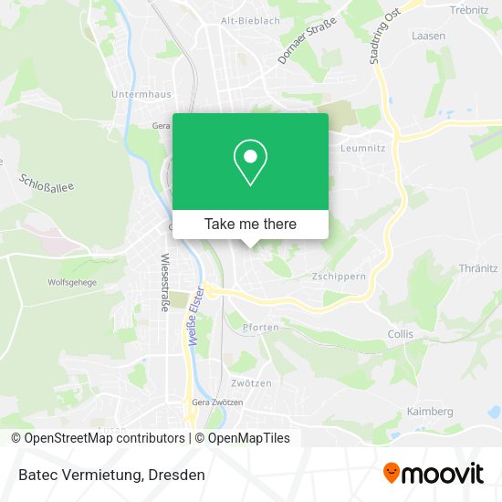 Карта Batec Vermietung