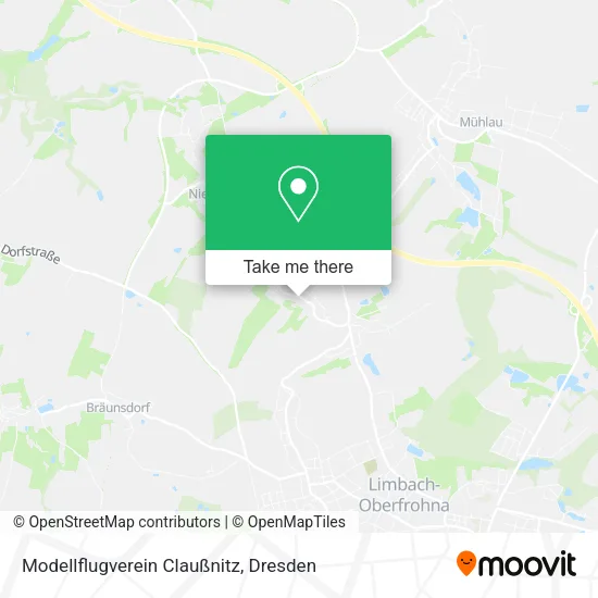 Карта Modellflugverein Claußnitz