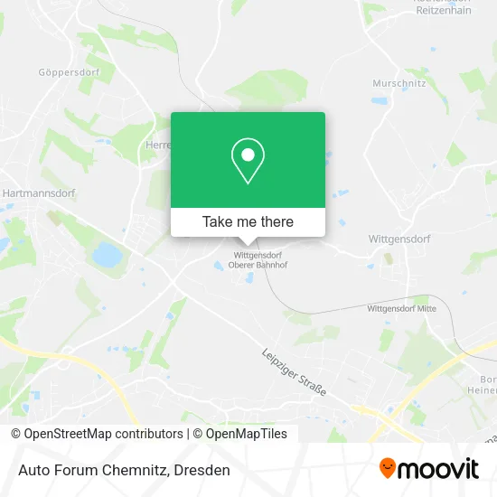 Карта Auto Forum Chemnitz