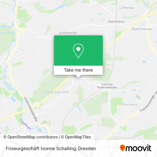 Карта Friseurgeschäft Ivonne Schalling