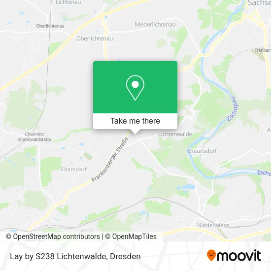 Карта Lay by S238 Lichtenwalde