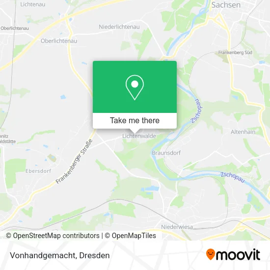 Карта Vonhandgemacht