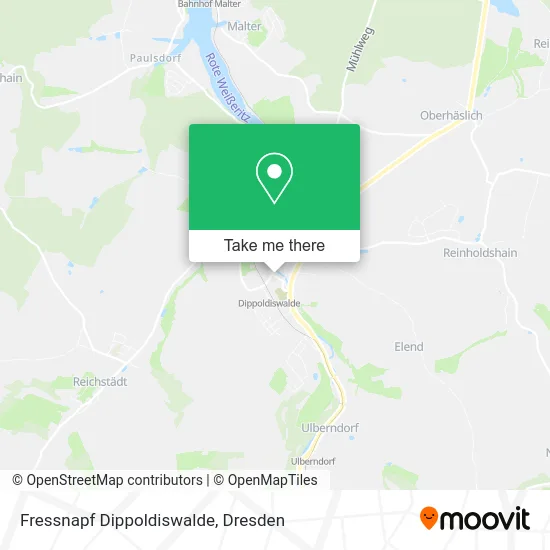 Карта Fressnapf Dippoldiswalde