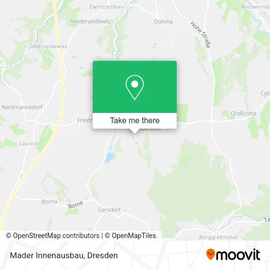 Карта Mader Innenausbau