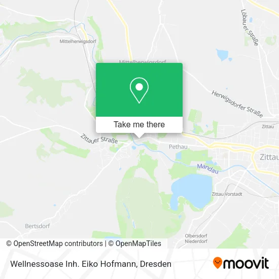 Карта Wellnessoase Inh. Eiko Hofmann