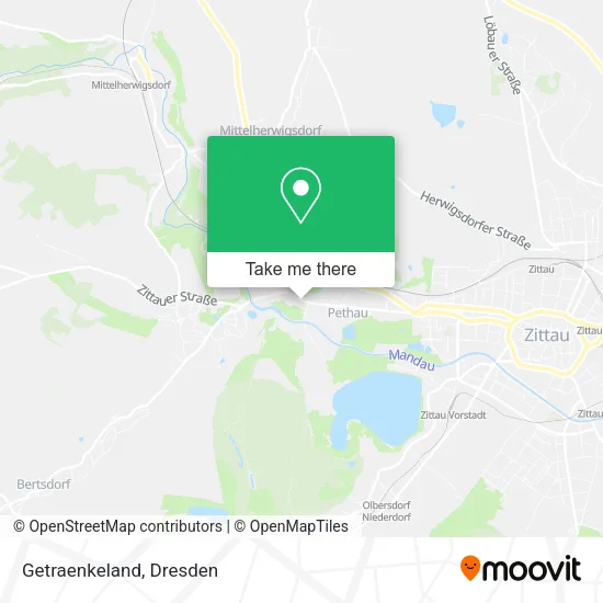 Карта Getraenkeland