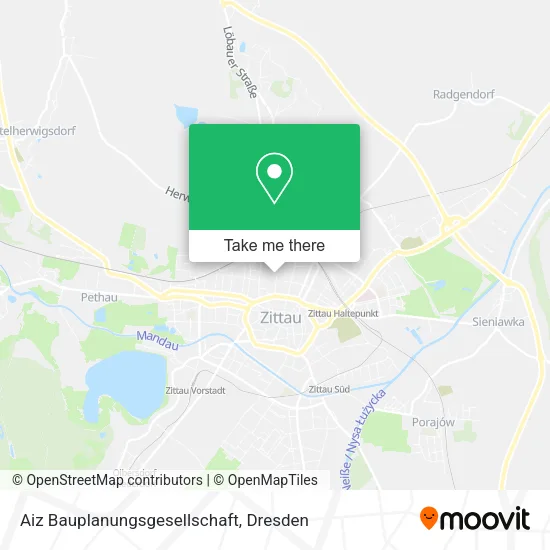 Aiz Bauplanungsgesellschaft map