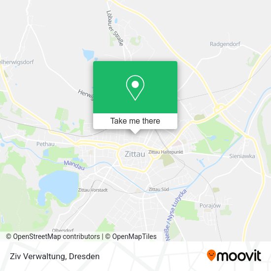 Карта Ziv Verwaltung