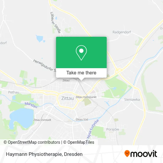 Карта Haymann Physiotherapie