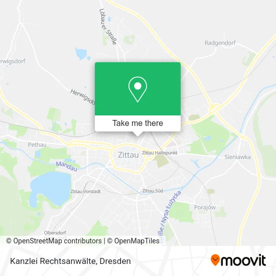 Карта Kanzlei Rechtsanwälte