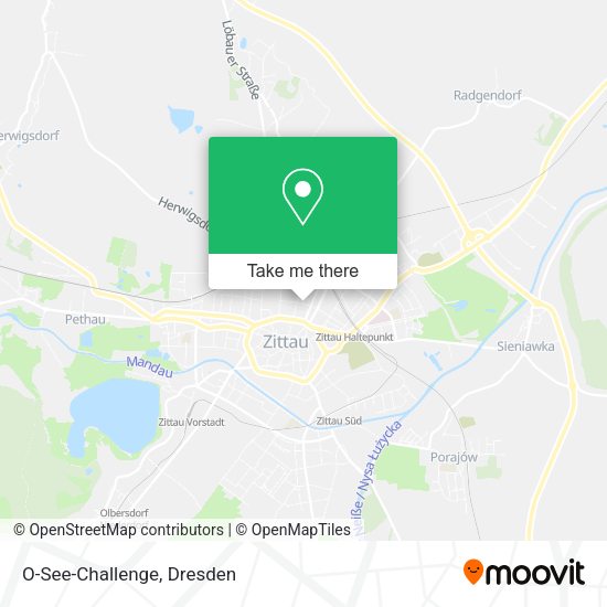 Карта O-See-Challenge