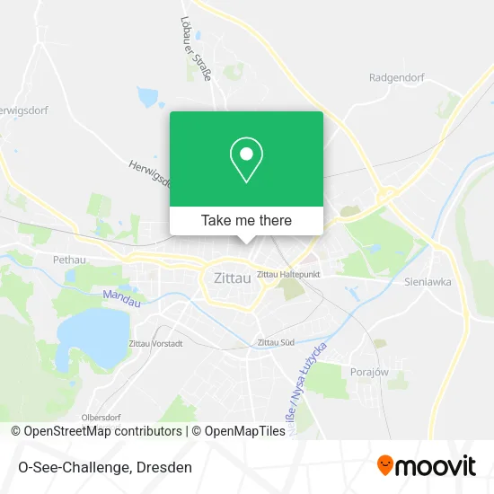 Карта O-See-Challenge